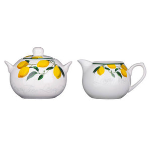 Lemon Tree Sugar and Cream Set | Orchard Fruits