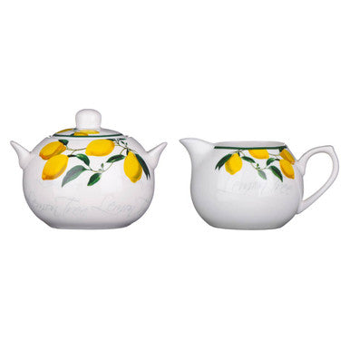 Orchard Fruits Lemon Tree Sugar And Cream Set