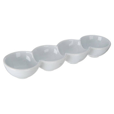 4 Section Snack Dish
