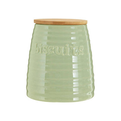 Winnie Green Dolomite Biscuit Canister