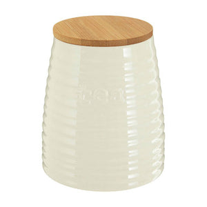Winnie Cream Dolomite Tea Canister