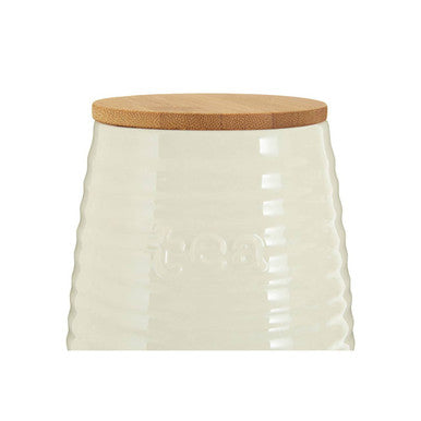 Winnie Cream Dolomite Tea Canister