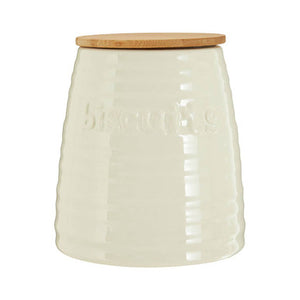 Winnie Cream Dolomite Biscuit Canister