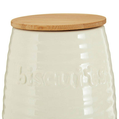Winnie Cream Dolomite Biscuit Canister