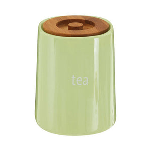 Green Ceramic Tea Canister | Fletcher