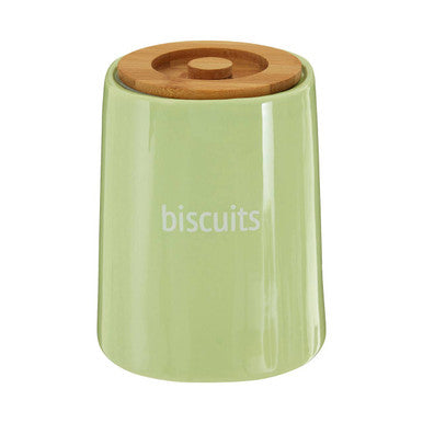 Fletcher Green Ceramic Biscuit Canister