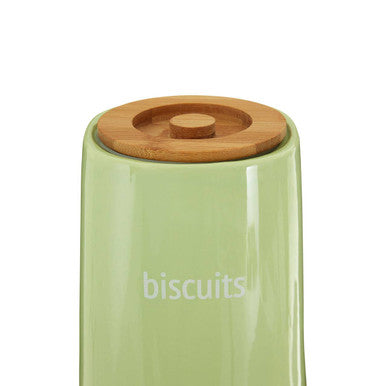Fletcher Green Ceramic Biscuit Canister