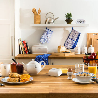 Charm White Dolomite Bread Bin