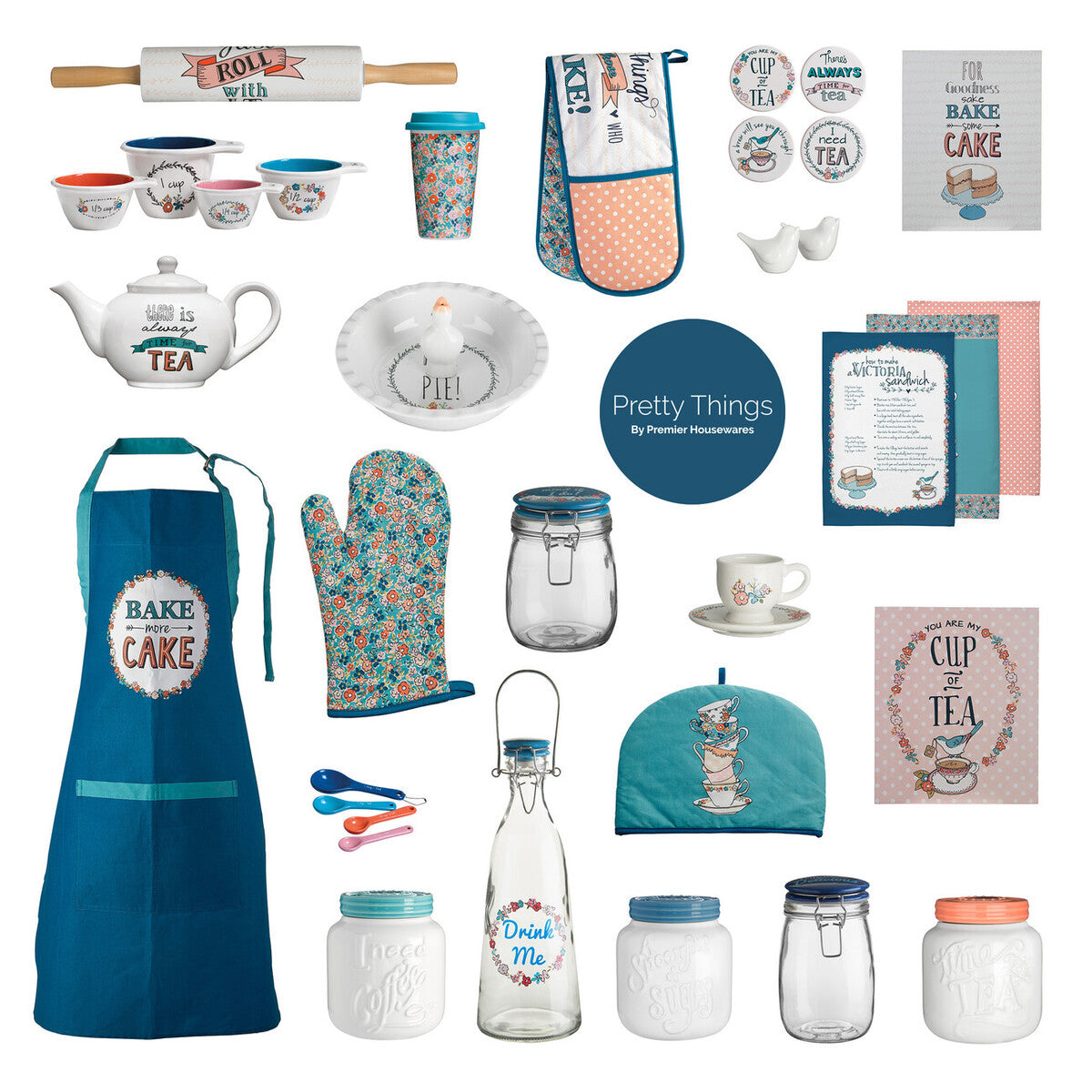 Pretty Things Set Of Four Coasters