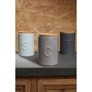 Fenwick Pale Blue Sugar Canister