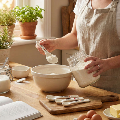 Lola Set of 4 Heart Design Measuring Spoons