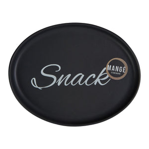 Oval Snack Plate | Mange