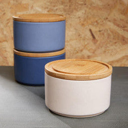 Fenwick Set Of 3 Stacking Canisters