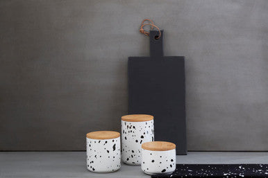 Speckled Small Storage Canister