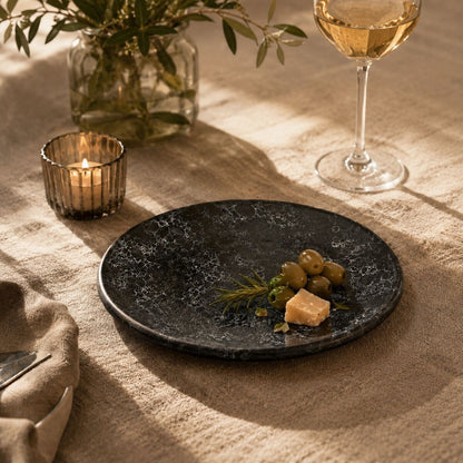 Small Marble Effect Side Plate | Hygge