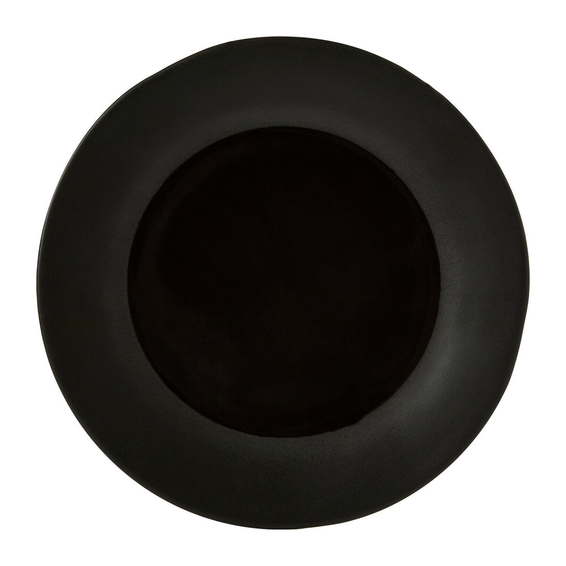 Hygge Black Stoneware Dinner Plate