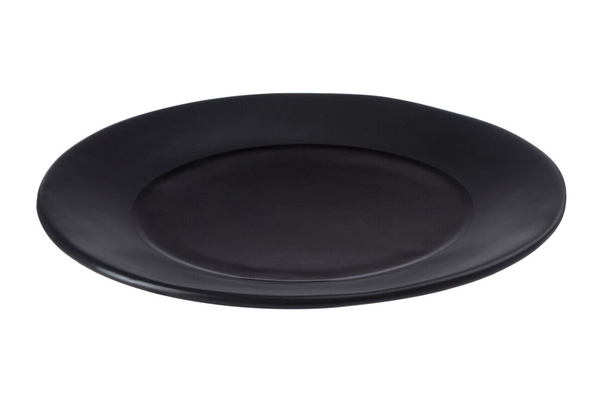 Hygge Black Stoneware Dinner Plate