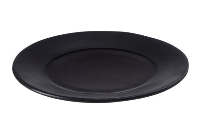 Hygge Black Stoneware Dinner Plate