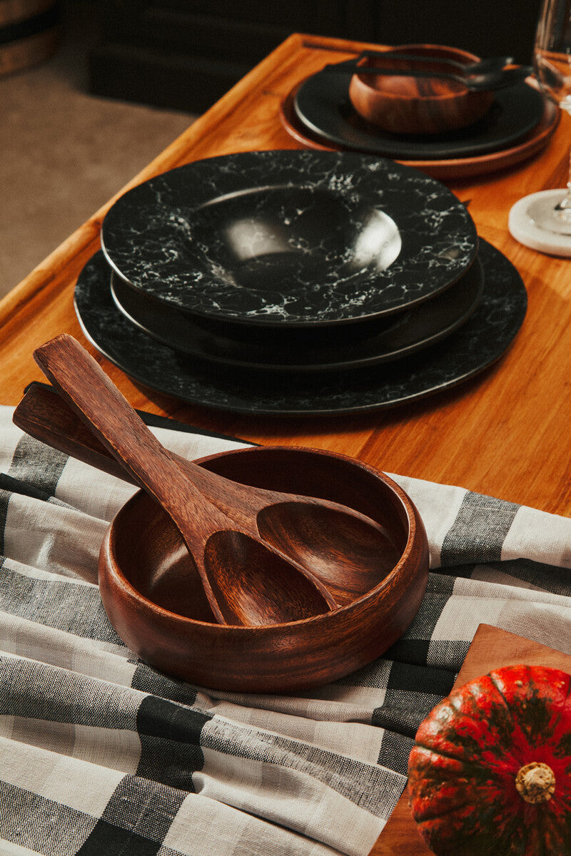 Hygge Black Pasta Bowl