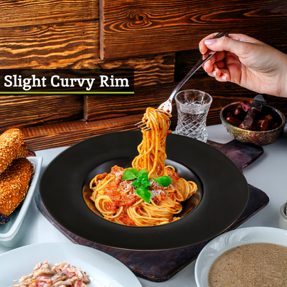 Hygge Black Pasta Bowl