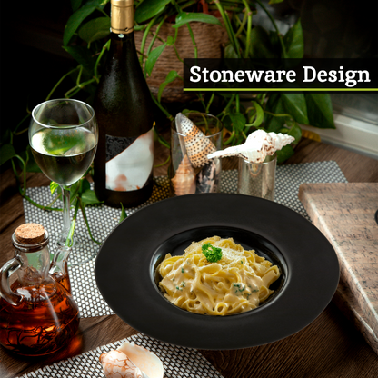 Hygge Black Pasta Bowl