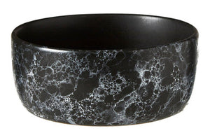 Hygge Black Faux Marble Bowl
