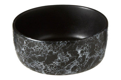 Hygge Black Faux Marble Bowl