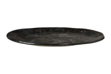 Hygge Black Marble Effect Pizza Plate