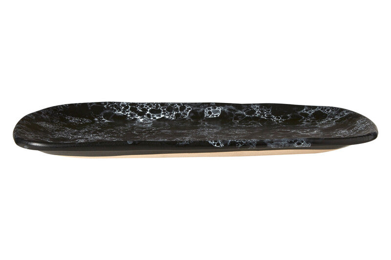 Hygge Large Black Marble Effect Serving
