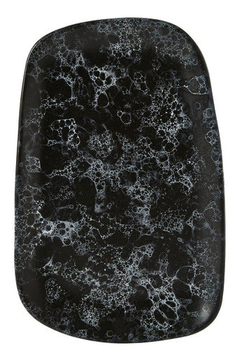 Hygge Large Black Marble Effect Serving