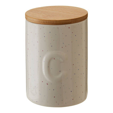 Fenwick Coffee Canister With Bamboo Lid