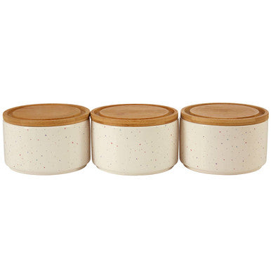 Fenwick Set Of 3 Stackable Canisters