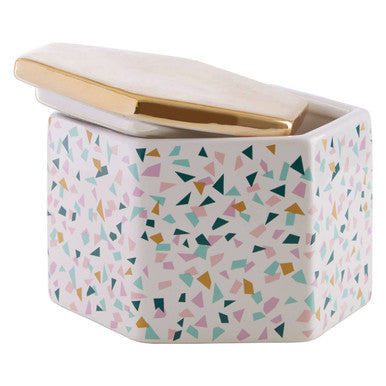 Mozie Terrazzo Pattern Storage Jar