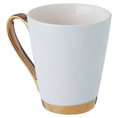 Mimo Green Frosted Deco N Letter Monogram Mug.