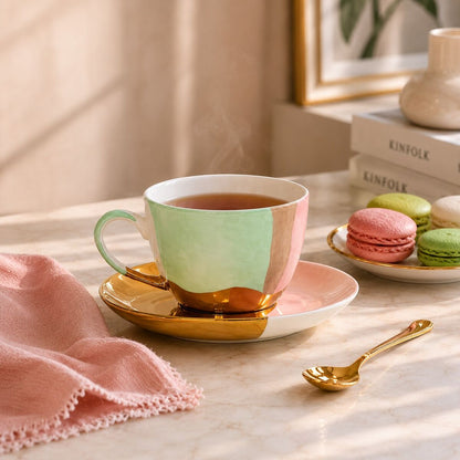 Cup And Saucer Set | Colour Of Paradise