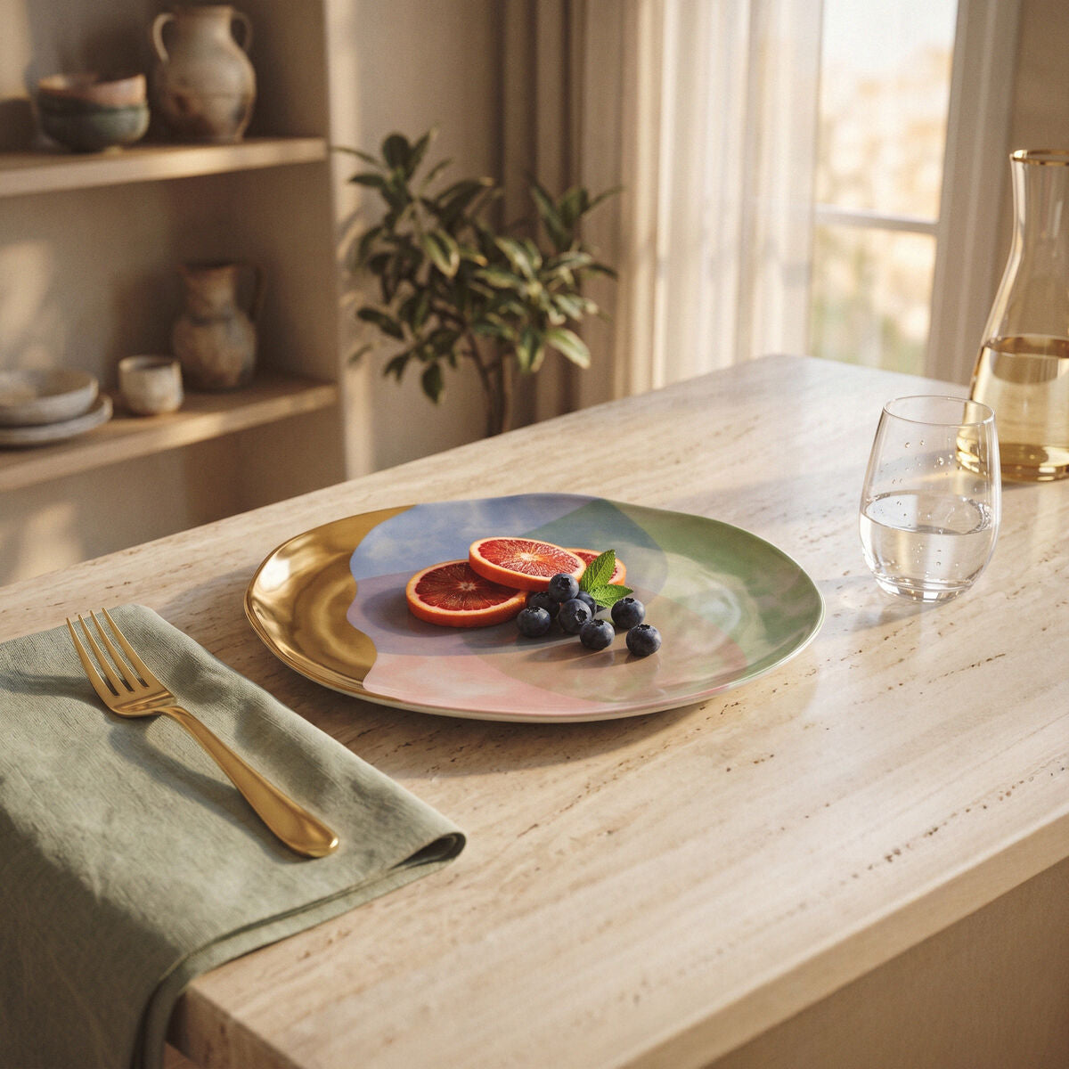 Dinner Plate | Colour Of Paradise