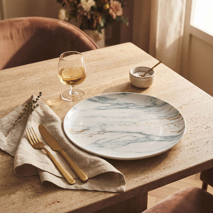 Dinner Plate | Marble Luxe