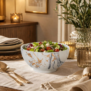 Salad Bowl | Marble Luxe
