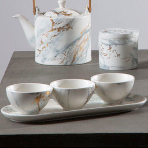 Dip Bowls with Tray Set | Marble Luxe