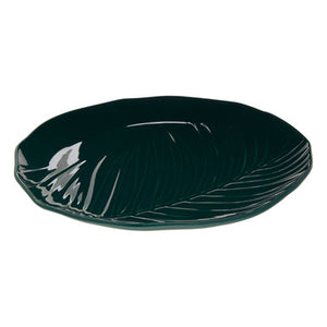 Bali Dark Green Dinner Plate