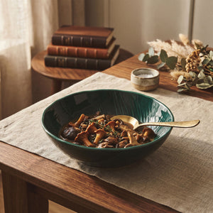 Dark Green Soup Bowl | Bali