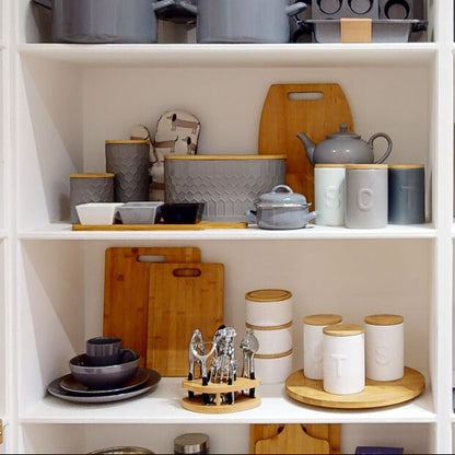 Elmira 16 Piece Dark Grey Stoneware Dinner Set