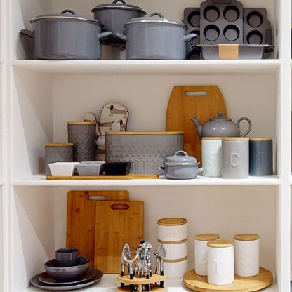 Geome Grey 1250ml Storage Canister