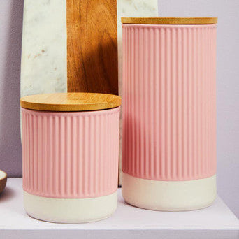 Geome Pink 1250Ml Storage Canister