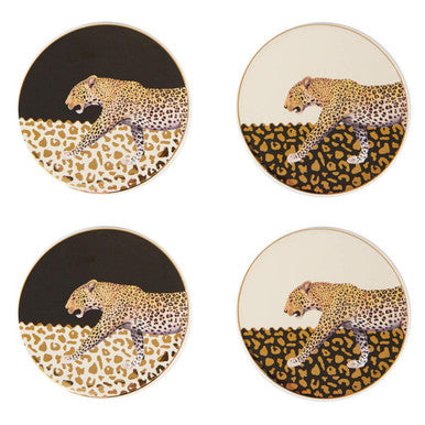 London Leo Set Of 4 Coasters