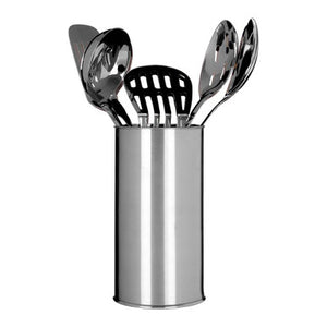Bosna 5 Piece Stainless Steel Kitchen Utensils Set with Holder