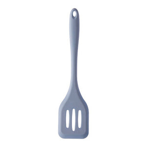 Zing Light Blue Silicone Slotted Turner