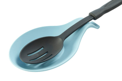 Zing Light Blue Silicone Spoon Rest