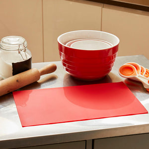 Red Silicone Baking Mat | From Scratch