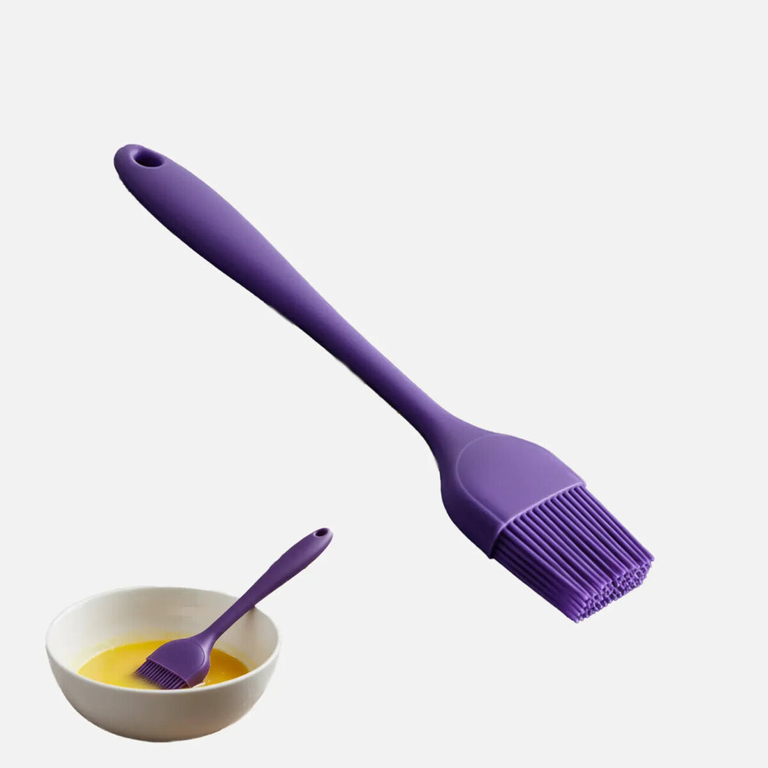 Zing Purple Silicone Pastry Brush